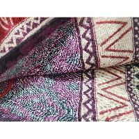 Dhaka Shawl, Multicolor Durable Acrylic Shawl With Geomatric Patterns