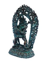 Chakrasamvara, Buddhist Handmade Statue, [antique Finishing]