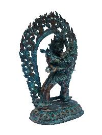 Chakrasamvara, Buddhist Handmade Statue, [antique Finishing]