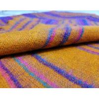 Tibet Shawl, Unleash Your Creativity With Acrylic Woolen Shawls In Pumpkin Orange Color And Stripes