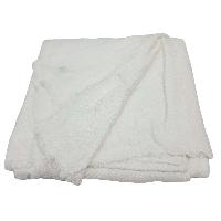 Pashmina Blanket, Nepali Hand Loom Blanket, [white Color], Cashmere