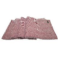 Pashmina Blanket, Nepali Hand Loom Blanket, [black And White Strip], Cashmere