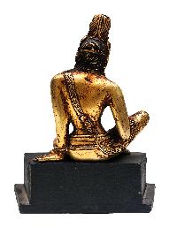 [sri Lankan] Bodhisattva, Buddhist Handmade Statue, [antique Finishing], [gold Plated]