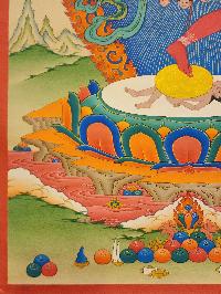 Vajravarahi - Dorje Phagmo, Buddhist Handmade Thangka Painting, [real Gold]