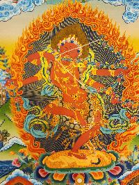 Kurukulla, Buddhist Handmade Thangka Painting, [real Gold], Rigjeyma, Pema Khandro, Wangyi Lhamo, Red Tara