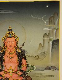 Aparimita, [master Quality], Buddhist Handmade Thangka Painting, Karma Gadri Art, Amitayus, Chepame