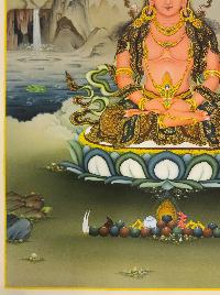 Aparimita, [master Quality], Buddhist Handmade Thangka Painting, Karma Gadri Art, Amitayus, Chepame