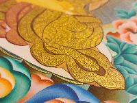 Shakyamuni Buddha, Buddhist Handmade Thangka Painting, Tibetan Style