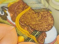 Green Tara, Buddhist Handmade Thangka Painting, Karma Gadri Art
