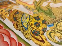 Chenrezig, Buddhist Handmade Thangka Painting, Tibetan Style, [real Gold]