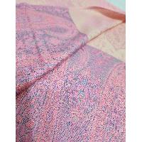 Jamawar Shawl, Nepali Acrylic Shawl, Color [pink Sherbet And Viola]