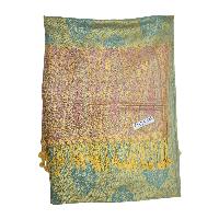 Jamawar Shawl, Nepali Acrylic Shawl, Color [olive Drab]