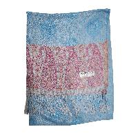 Jamawar Shawl, Nepali Acrylic Shawl, Color [blue]