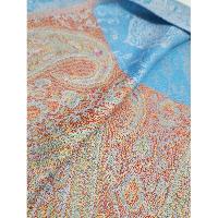 Jamawar Shawl, Nepali Acrylic Shawl, Color [blue]