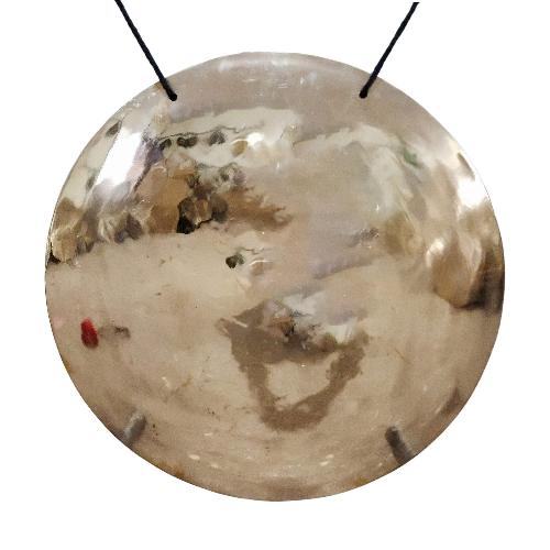 Gong, Tibetan [handmade], Wind Gong, Flat Gong, Glossy Finishing