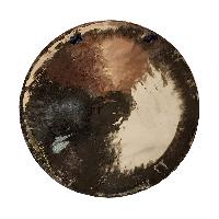 Gong, Tibetan [handmade], Wind Gong, Flat Gong, Glossy Finishing