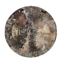 Gong, Tibetan [handmade], Wind Gong, Flat Gong, Glossy Finishing