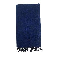 Yak Wool Shawl, Nepali Acrylic Hand Loom Shawl, [blue Color]