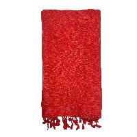 Yak Wool Shawl, Nepali Acrylic Hand Loom Shawl, [red Color]
