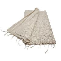 Yak Wool Shawl, Nepali Acrylic Hand Loom Shawl, [brownish-gray Color]