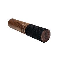 Singing Bowl Accessories, Wooden And Leather, Stroking And Playing Mallet, Extra Small