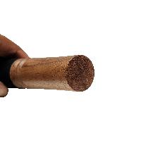 Singing Bowl Accessories, Wooden And Leather, Stroking And Playing Mallet, Extra Small
