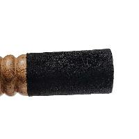 Singing Bowl Accessories, Wooden And Leather, Stroking And Playing Mallet, Extra Small