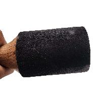 Singing Bowl Accessories, Wooden And Leather, Stroking And Playing Mallet, Large