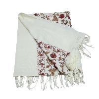 Desigener Shawl, Thick Nepali Shawl, With Heavy Embroidery, Color [gray]