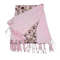 Desigener Shawl, Thick Nepali Shawl, With Heavy Embroidery, Color [pink]