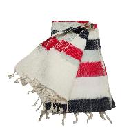 Yak Wool Blanket, Nepali Acrylic Hand Loom Blanket, [multi-color]