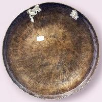 Handmade [gong], Bronze Chau Gong, Tam-tam Gong, Symphonic Gong With [pancha Buddha] Etching