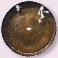 Handmade [gong], Bronze Chau Gong, Tam-tam Gong, Symphonic Gong With [pancha Buddha] Etching