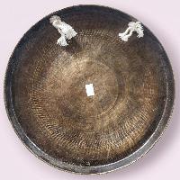 Handmade [gong], Bronze Chau Gong, Tam-tam Gong, Symphonic Gong With [pancha Buddha] Etching