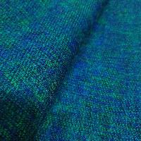 Yak Wool Blanket, Nepali Acrylic Hand Loom Blanket, Color [bluish-green]