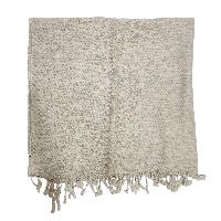 Yak Wool Blanket, Nepali Acrylic Hand Loom Blanket, Color [grayish-brown]