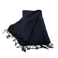 Yak Wool Blanket, Nepali Acrylic Hand Loom Blanket, Color [charcoal Gray]