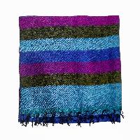 Yak Wool Blanket, Nepali Acrylic Hand Loom Blanket, [multi-color]