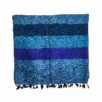 Yak Wool Blanket, Nepali Acrylic Hand Loom Blanket, [multi-color]