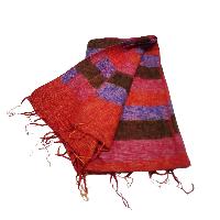 Yak Wool Blanket, Nepali Acrylic Hand Loom Blanket, [multi-color]