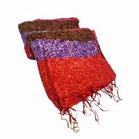 Yak Wool Blanket, Nepali Acrylic Hand Loom Blanket, [multi-color]