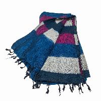 Yak Wool Blanket, Nepali Acrylic Hand Loom Blanket, [multi-color]