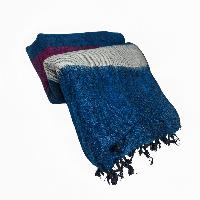 Yak Wool Blanket, Nepali Acrylic Hand Loom Blanket, [multi-color]
