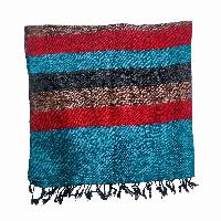 Yak Wool Blanket, Nepali Acrylic Hand Loom Blanket, [multi-color]