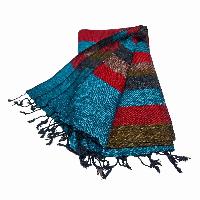Yak Wool Blanket, Nepali Acrylic Hand Loom Blanket, [multi-color]