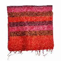 Yak Wool Blanket, Nepali Acrylic Hand Loom Blanket, [multi-color]