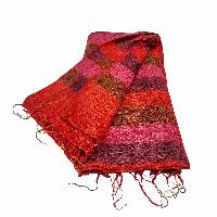 Yak Wool Blanket, Nepali Acrylic Hand Loom Blanket, [multi-color]