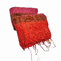 Yak Wool Blanket, Nepali Acrylic Hand Loom Blanket, [multi-color]
