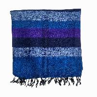 Yak Wool Blanket, Nepali Acrylic Hand Loom Blanket, [multi-color]