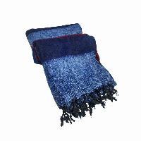 Yak Wool Blanket, Nepali Acrylic Hand Loom Blanket, [multi-color]